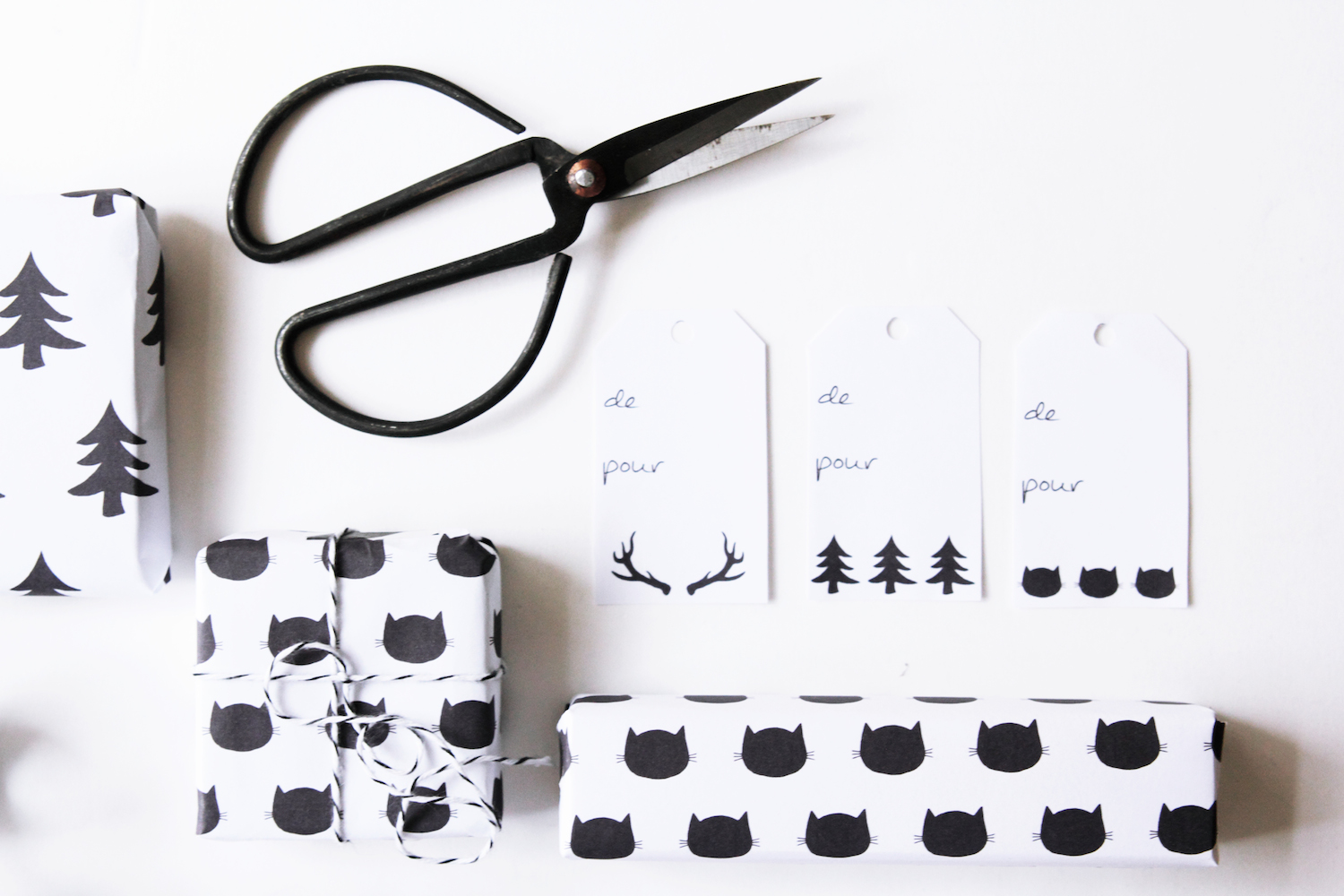 Papier cadeau à imprimer gratuitement - Blog Deco ClemATC  Christmas gift  packaging, Christmas gifts, Christmas gift box
