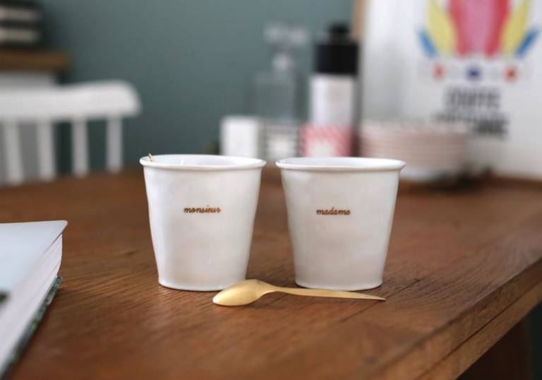 La Collection Décoration de Sezane Tasses Vaisselle