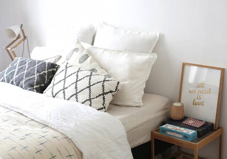 La Collection Lifestyle Décoration de Sézane linge de lit