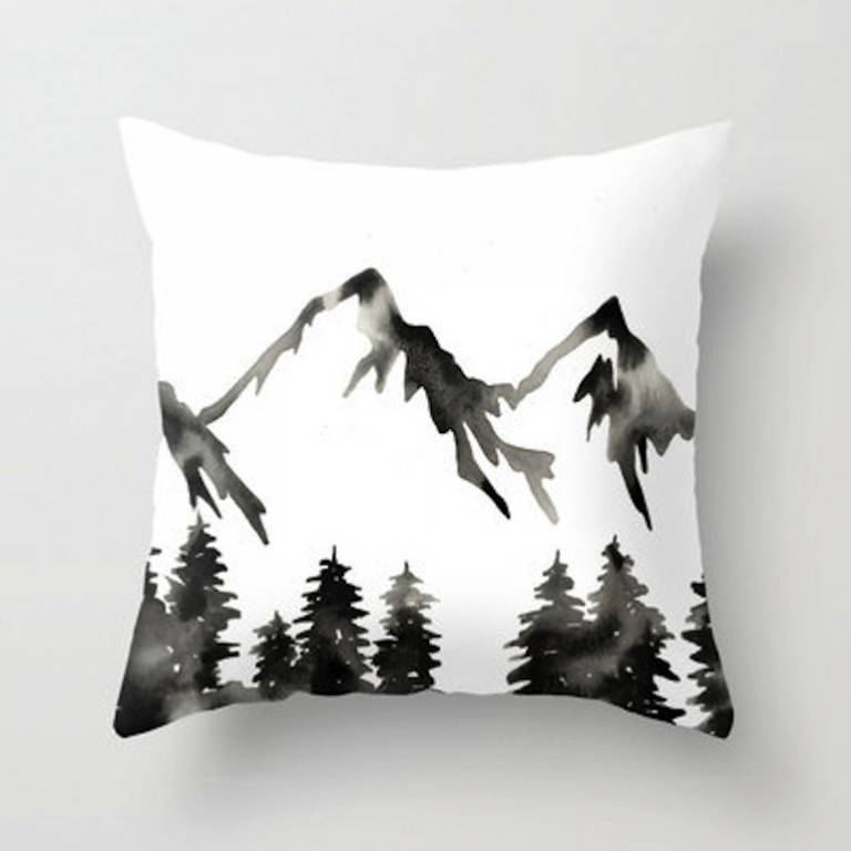 Coussin Montagne - Hëllø Blogzine / www.hello-hello.fr