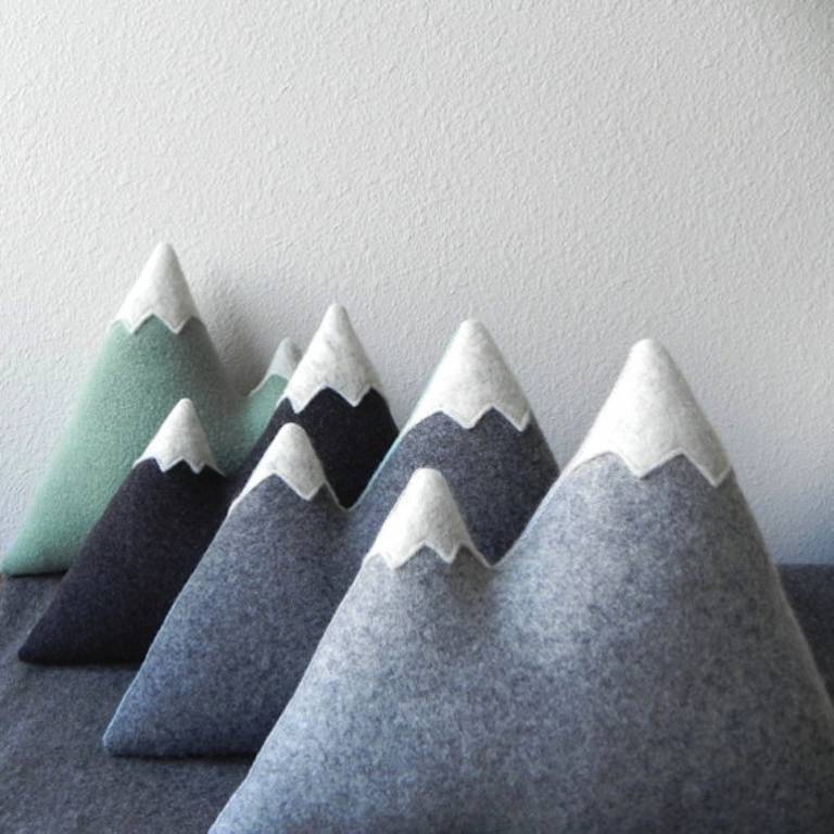 Coussin Montagne - Hëllø Blogzine / www.hello-hello.fr
