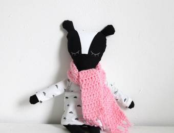 studio bibi doudou black & white