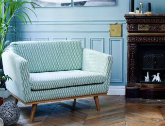 canape fifties 120 bakou celadon