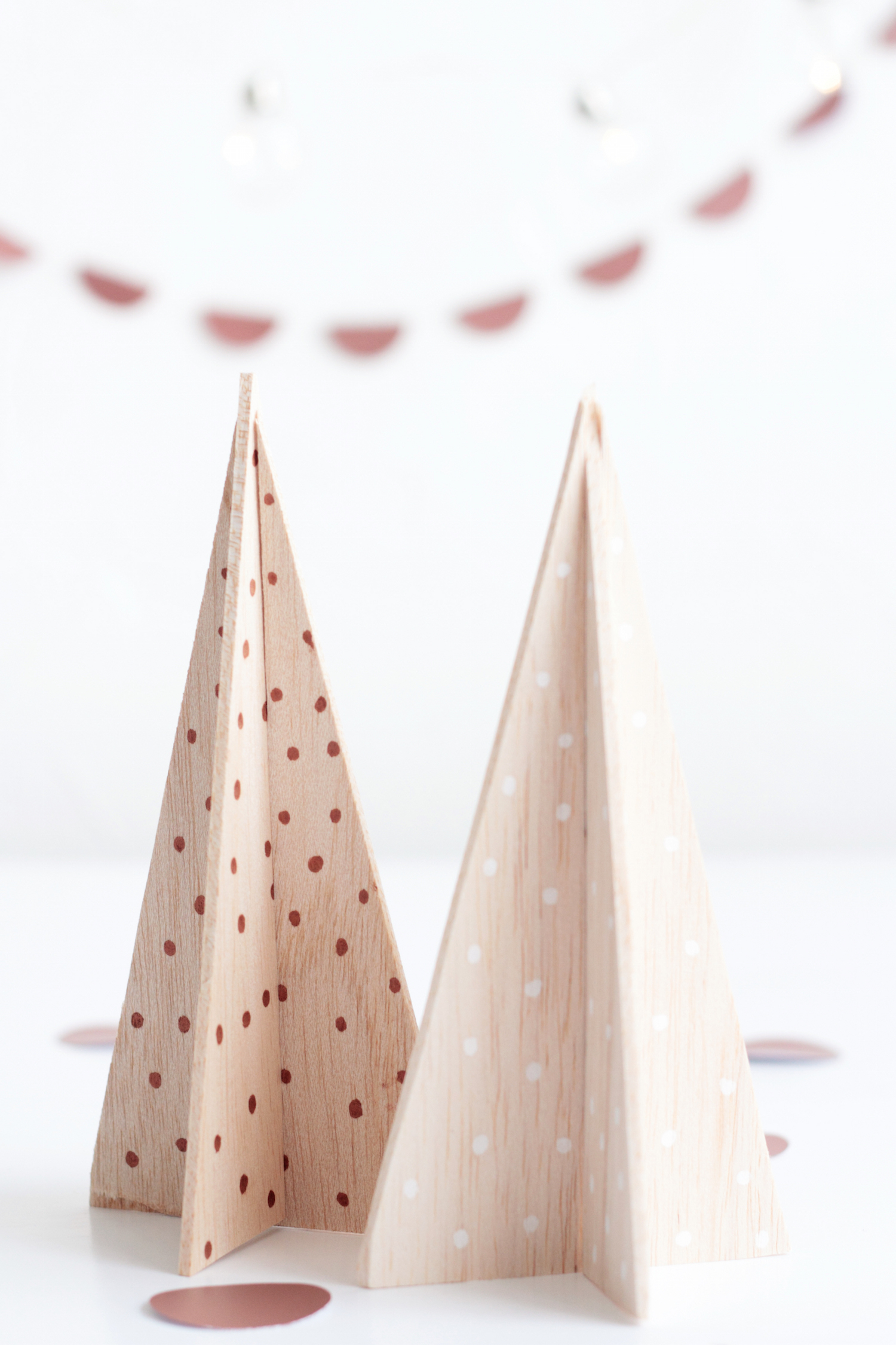 DIY Mini Wooden Trees // Hëllø Blogzine www.hello-hello.fr