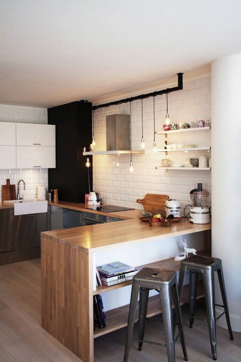 Tendance bois en cuisine