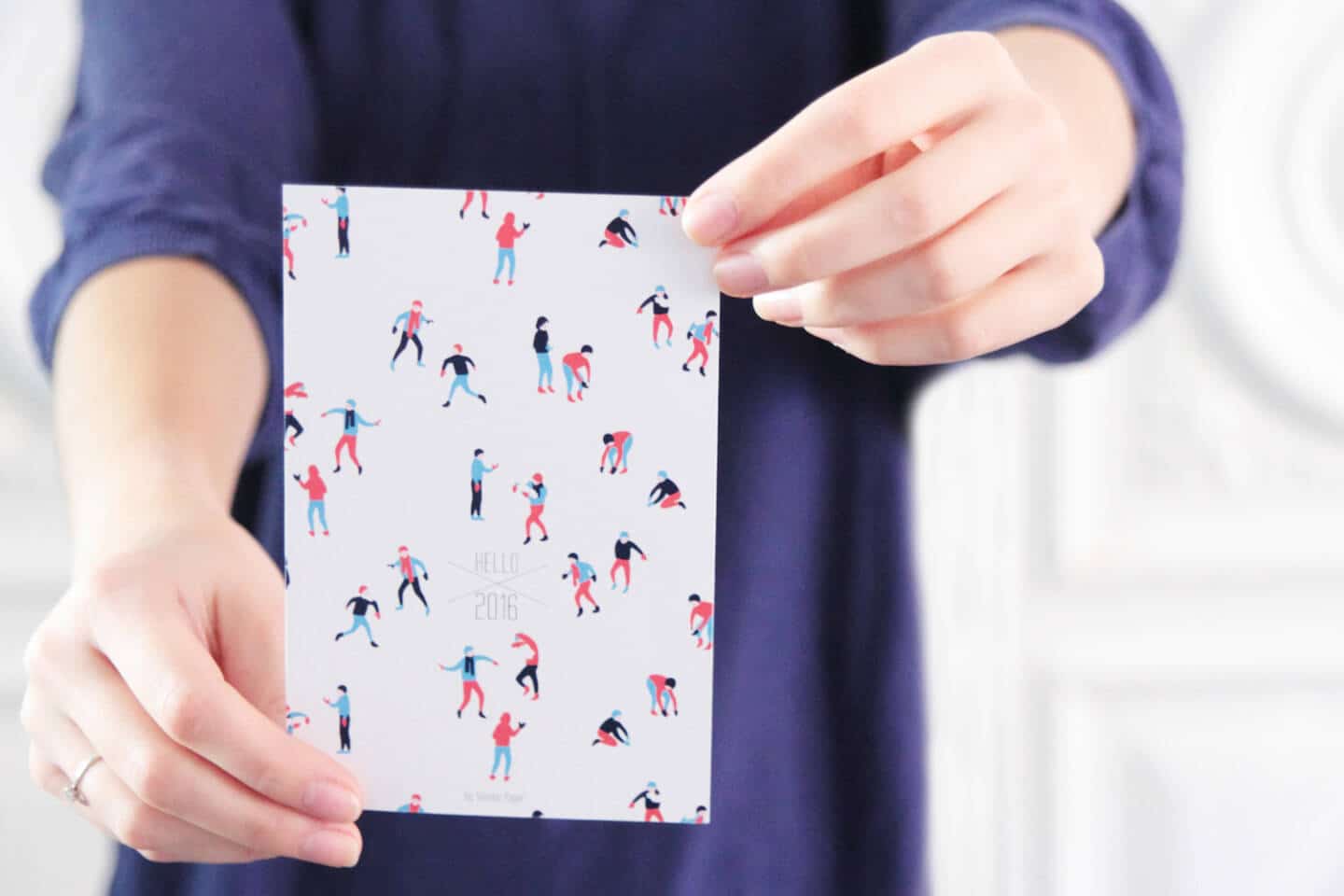 Carte de Voeux 2016 Season Paper // Hëllø Blogzine www.hello-hello.fr