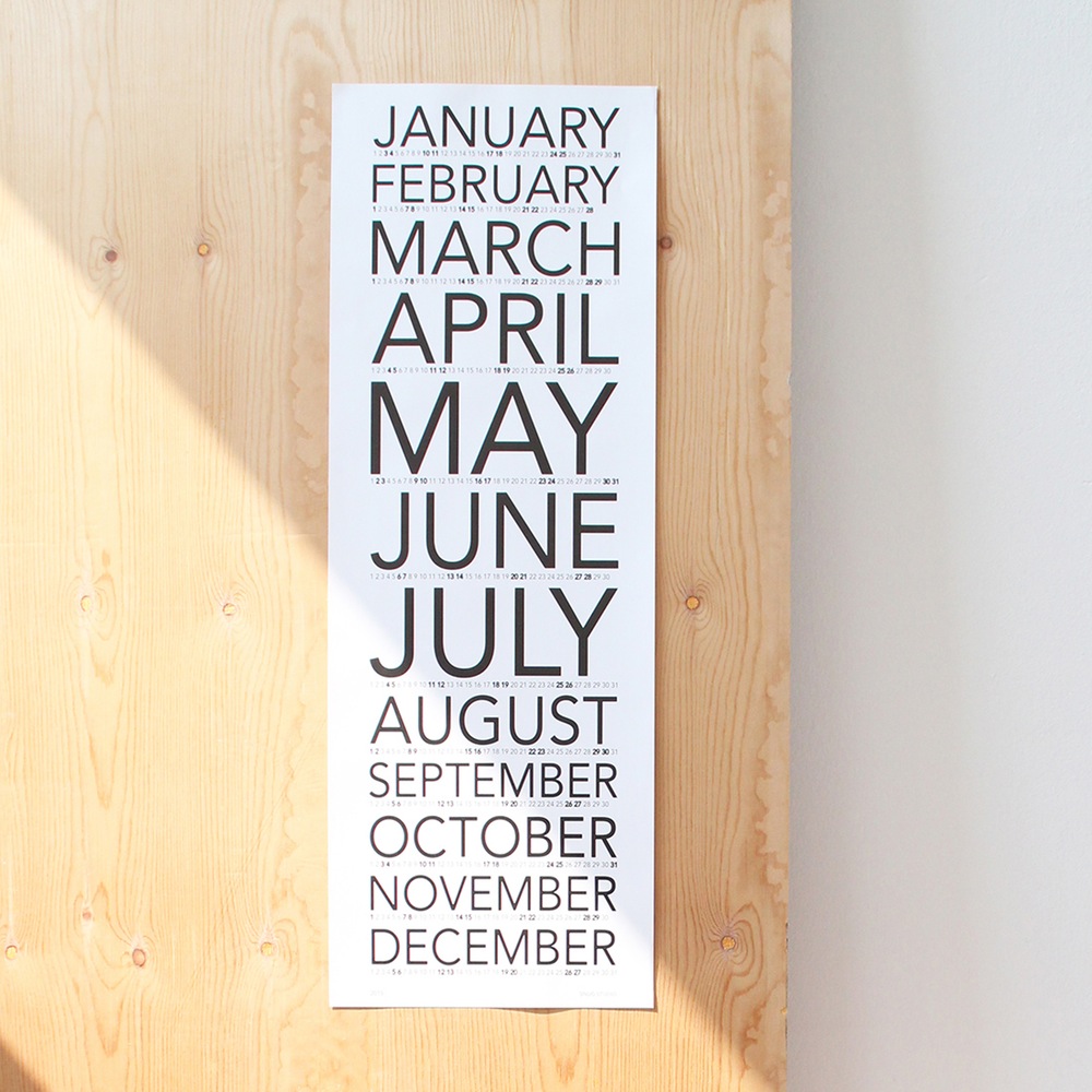 Calendrier 2016 // Hëllø Blogzine www.hello-hello.fr