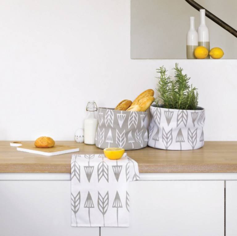 roomblush panier coton fleche