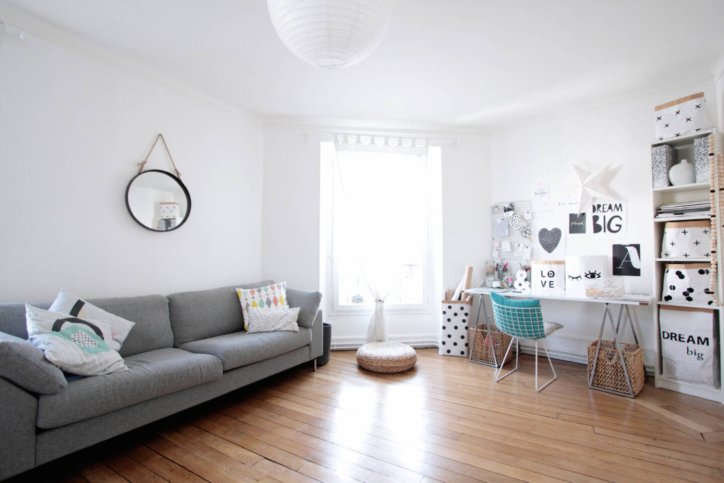 HOME TOUR Audrey, aka Mon Petit Zoreol Paris // Hëllø Blogzine blog deco & lifestyle www.hello-hello.fr