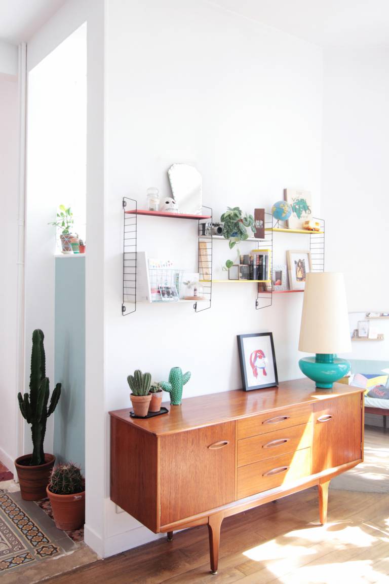 Interieur vintage arty Malle aux tresors // Hëllø Blogzine - www.hello-hello.fr