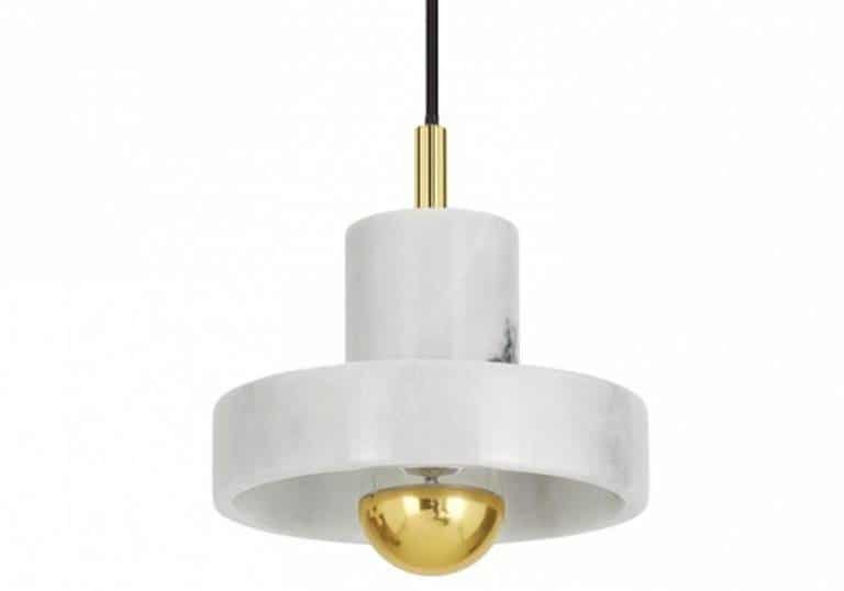 Stone pendant marbre Tom Dixon // Hëllø Blogzine - www.hello-hello.fr