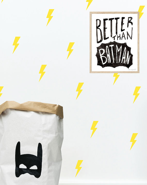 Lightning Bolt Kidsroom // Hëllø Blogzine blog deco & lifestyle www.hello-hello.fr