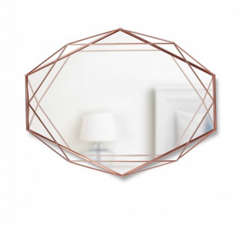 Miroir prisma Cuivre Umbra // Hëllø Blogzine Lifestyle - www.hello-hello.fr