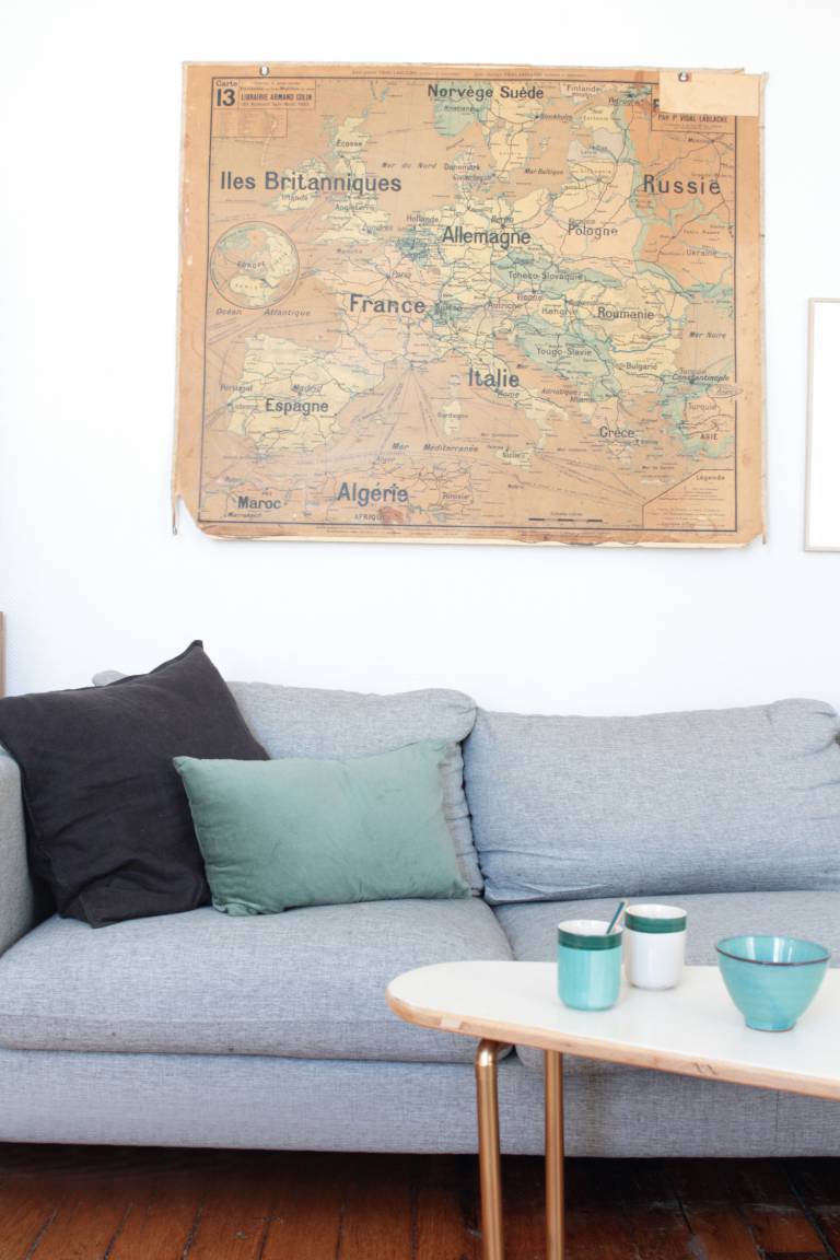 Vintage parisian apartment // Hëllø Blogzine blog deco & lifestyle www.hello-hello.fr