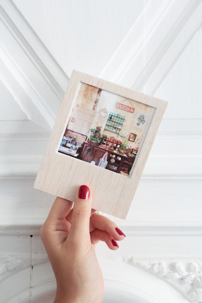 DIY Wooden Pola Magnet // Hëllø Blogzine blog deco & lifestyle www.hello-hello.fr #pola #diy #wood