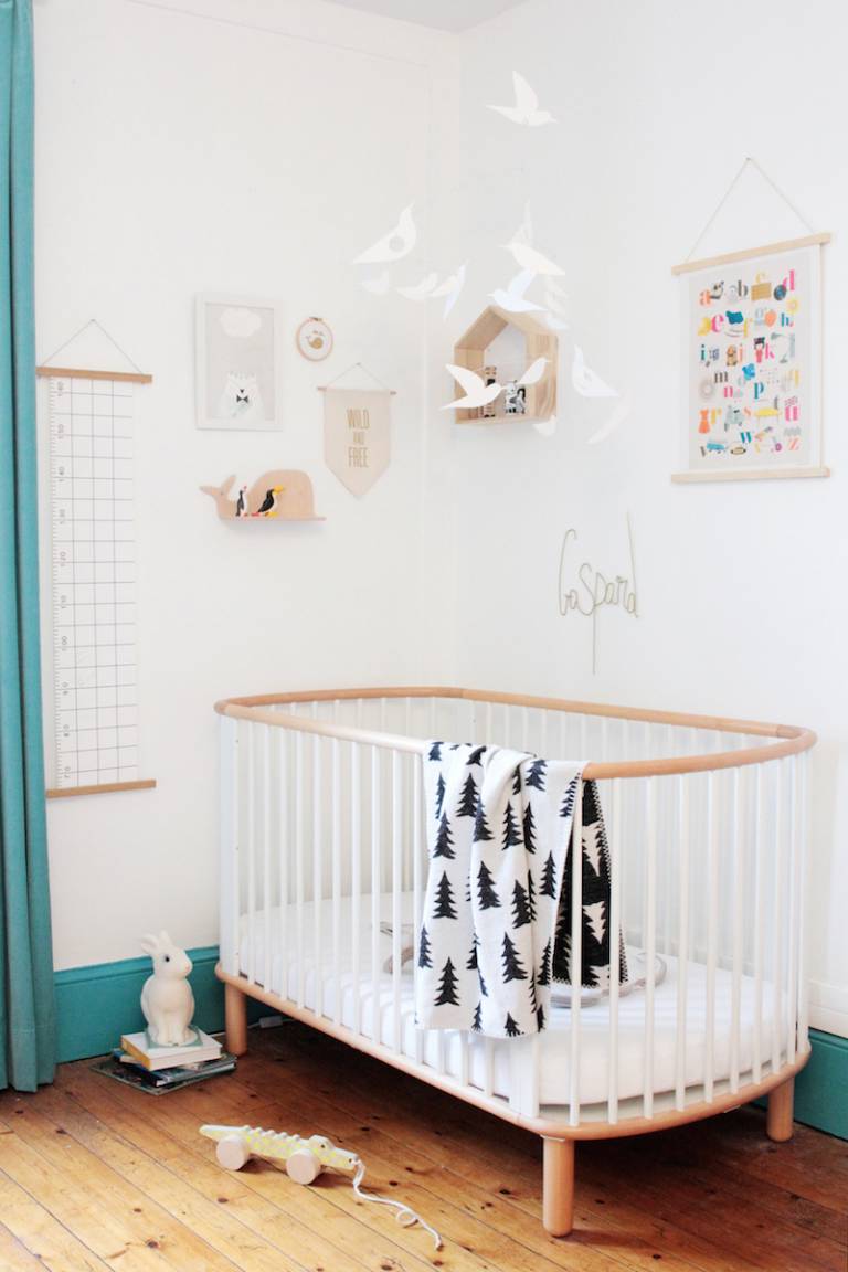 French Boy's Room Turquoise // Hëllø Blogzine blog deco & lifestyle www.hello-hello.fr#flexa