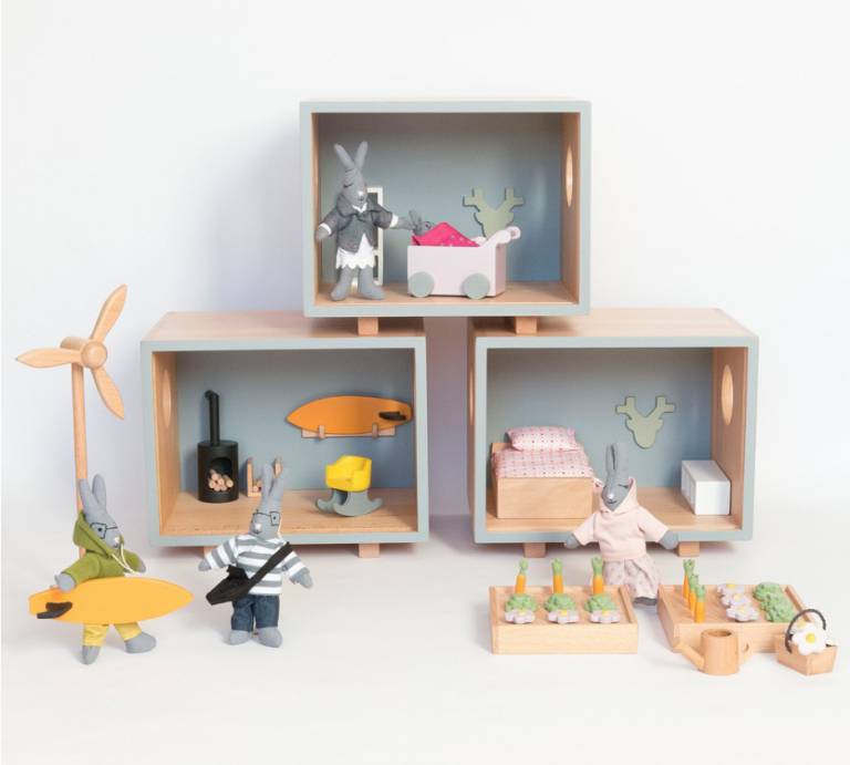 Maisons de Poupée Design et Originales - Modern Dollhouses // Hëllø Blogzine blog deco & lifestyle www.hello-hello.fr