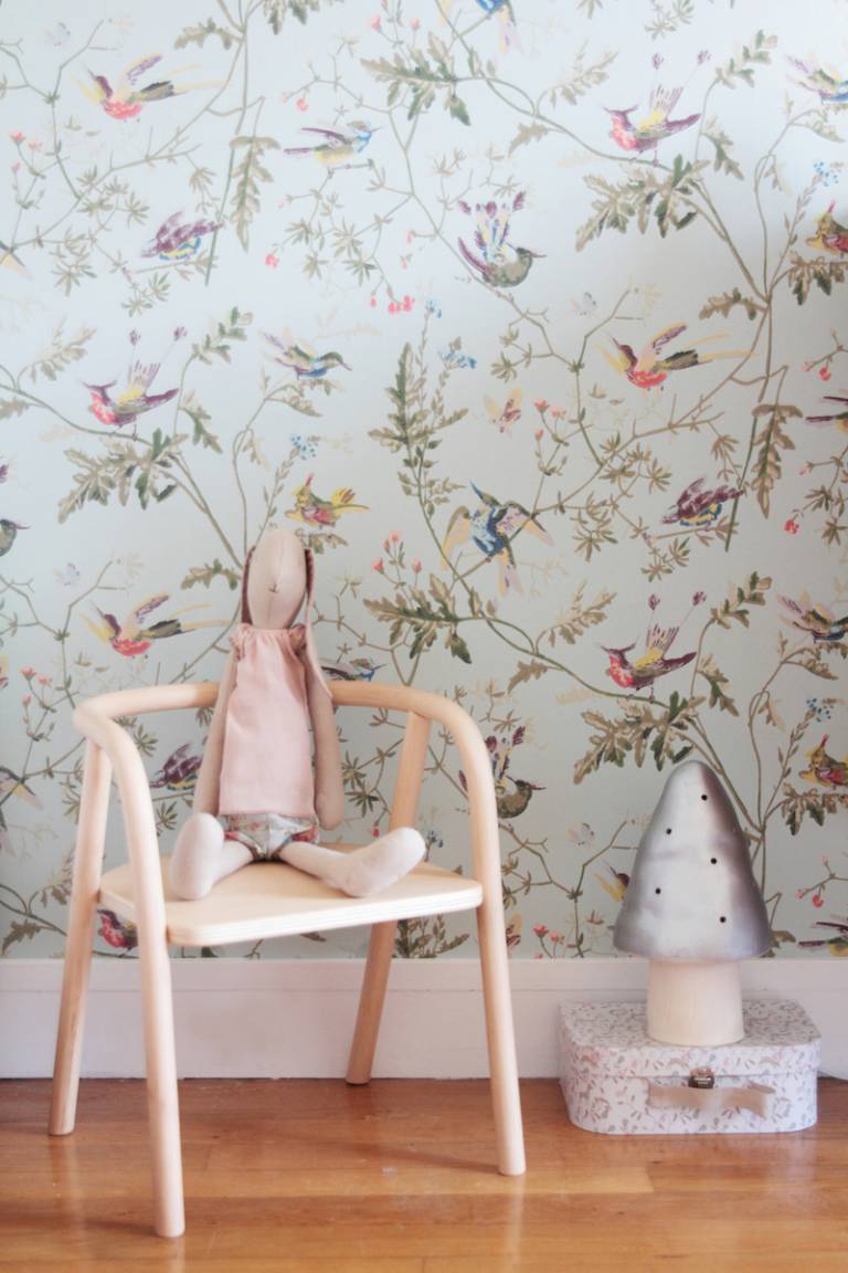 La chambre de Léonie. Déco chambre fille, romantique et vintage // Hëllø Blogzine blog deco & lifestyle www.hello-hello.fr #vintage #maileg #mumanddadfactory