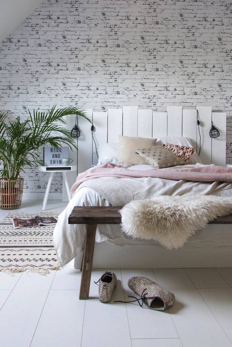 Déco mur de briques // Hëllø Blogzine blog deco & lifestyle www.hello-hello.fr #murdebrique #brickwall