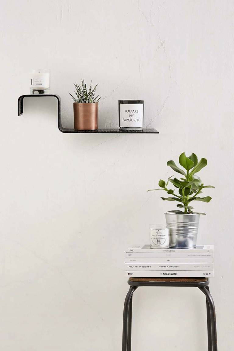 Etagère déco métal perforé // Hëllø Blogzine www.hello-hello.fr