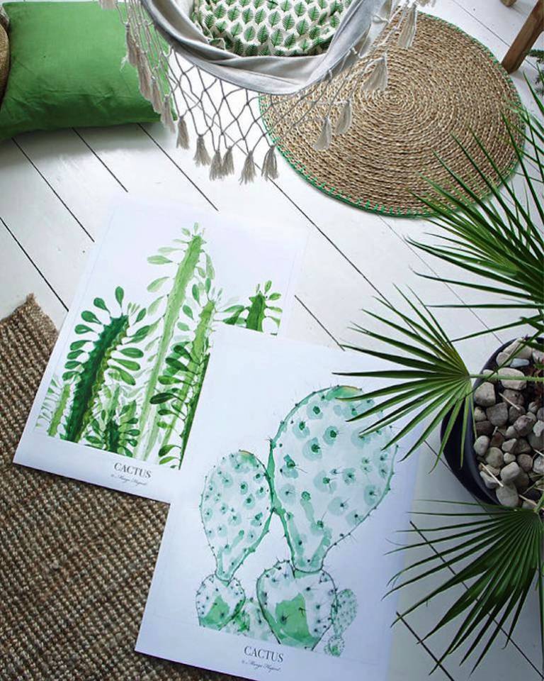 Green Interior // Hëllø Blogzine blog deco & lifestyle www.hello-hello.fr