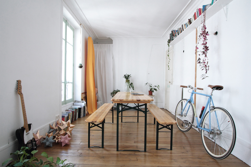 Appartement Parisien Green // Hëllø Blogzine blog deco & lifestyle www.hello-hello.fr #green #urbanjungle