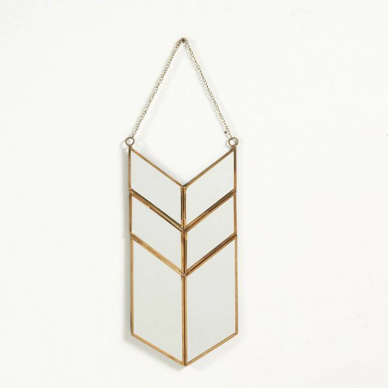Où trouver des miroirs en laiton ? //// Hëllø Blogzine blog deco & lifestyle www.hello-hello.fr #miroir #laiton