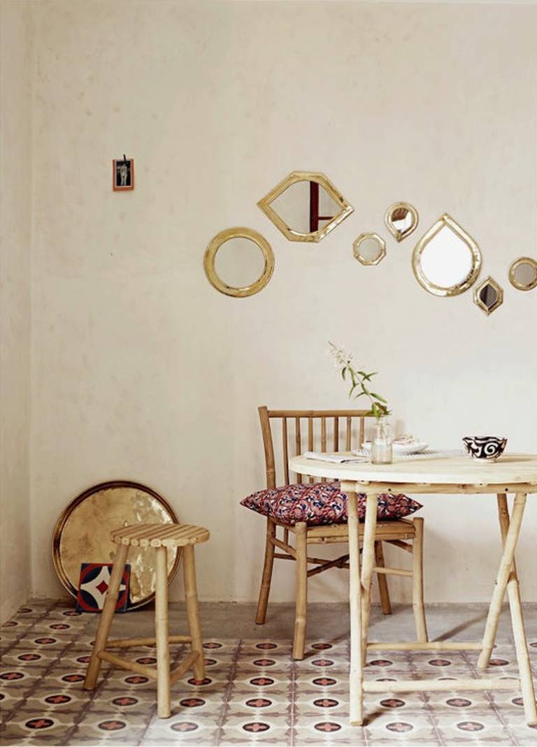 Où trouver des miroirs en laiton ? //// Hëllø Blogzine blog deco & lifestyle www.hello-hello.fr #miroir #laiton