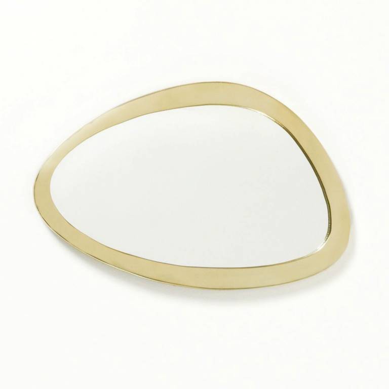 Où trouver des miroirs en laiton ? //// Hëllø Blogzine blog deco & lifestyle www.hello-hello.fr #miroir #laiton