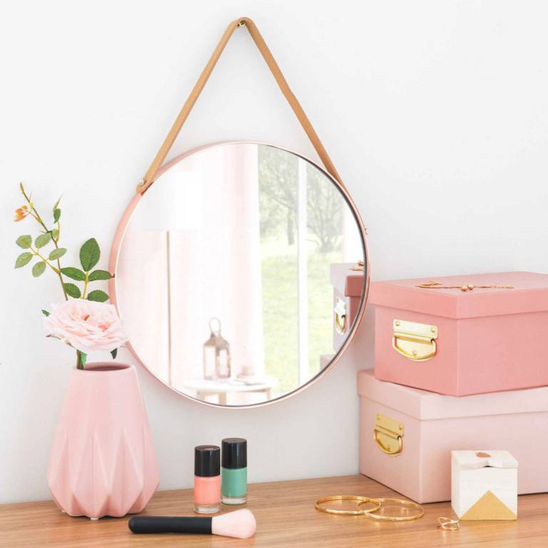 Où trouver des miroirs en laiton ? //// Hëllø Blogzine blog deco & lifestyle www.hello-hello.fr #miroir #laiton