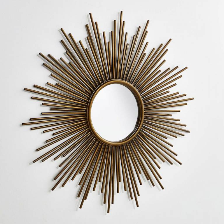 Où trouver des miroirs en laiton ? //// Hëllø Blogzine blog deco & lifestyle www.hello-hello.fr #miroir #laiton