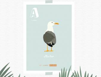 Affiche enfant personnalisable Z comme zanimaux // Hëllø Blogzine blog deco & lifestyle www.hello-hello.fr #poster #affiche #kidsprint