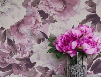 Tendance papier peint floral // Hëllø Blogzine blog deco & lifestyle www.hello-hello.fr #papierpeint #wallpaper #fleur