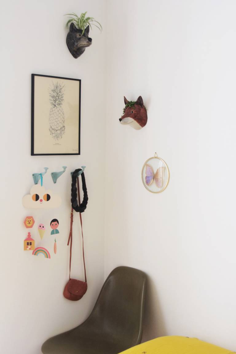 Appartement parisien rétro, Anne-Sophie Les Moustachoux // Hëllø Blogzine blog deco & lifestyle www.hello-hello.fr #retro #paris #vintage