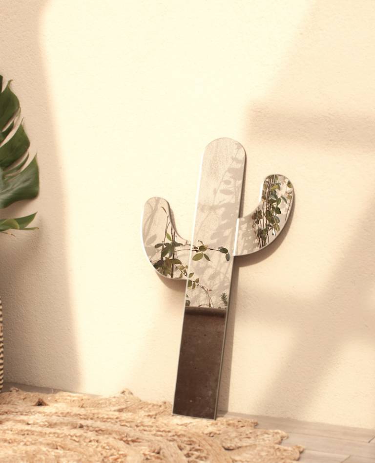 Miroir cactus déco murale // Hëllø Blogzine blog deco & lifestyle www.hello-hello.fr