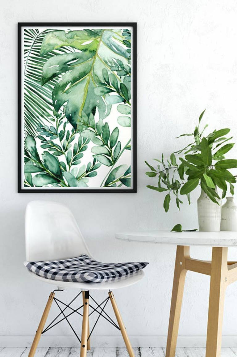 Poster tropical à imprimer / Hëllø Blogzine blog deco & lifestyle www.hello-hello.fr