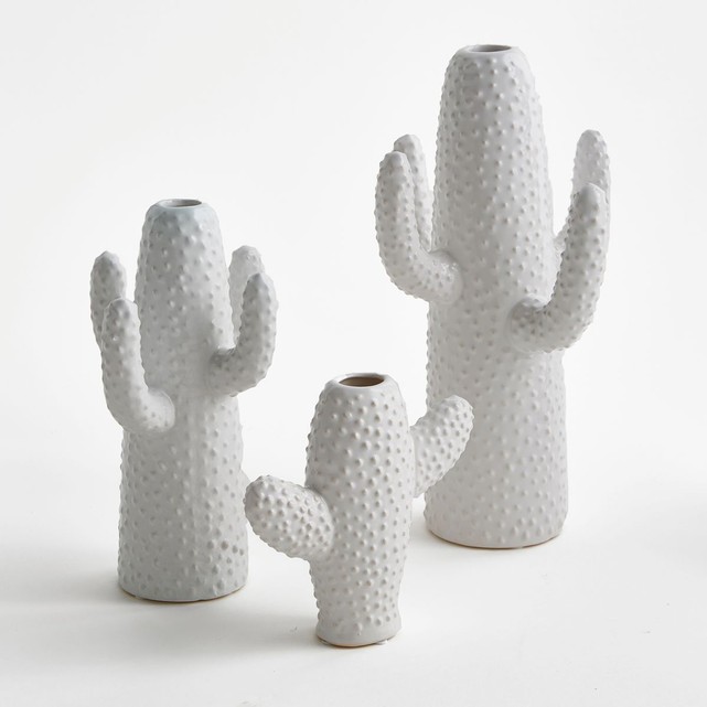 Vases cactus blancs Marie Michielssen pour Serax // Hëllø Blogzine blog deco & lifestyle www.hello-hello.fr