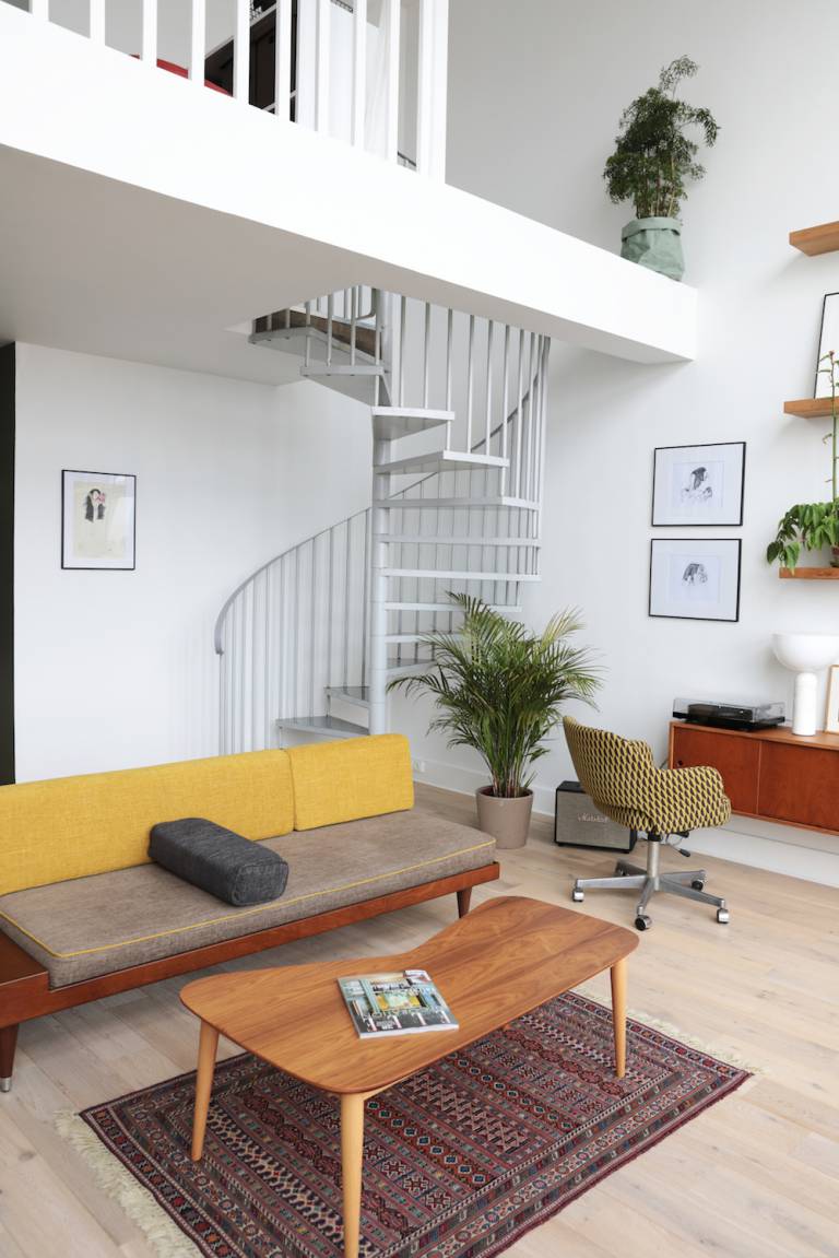 Le duplex avec vue sur Paris de Kann Design // Hëllø Blogzine blog deco & lifestyle www.hello-hello.fr