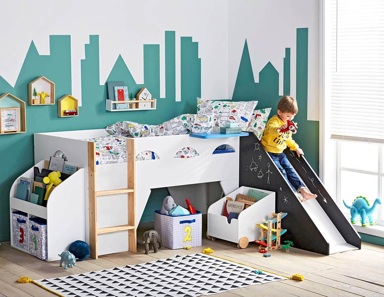 Quand la chambre des enfants devient un terrain de jeu // Hellø Blogzine blog deco & lifestyle www.hello-hello.fr