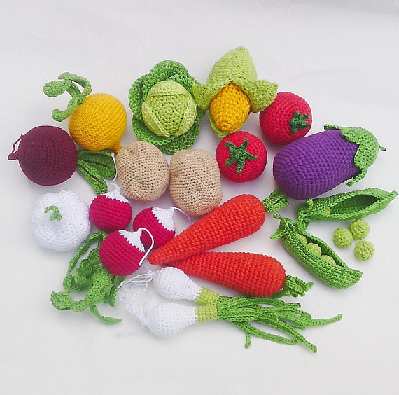 Fruits légumes et animaux en crochet // Hëllø Blogzine blog deco & lifestyle www.hello-hello.fr