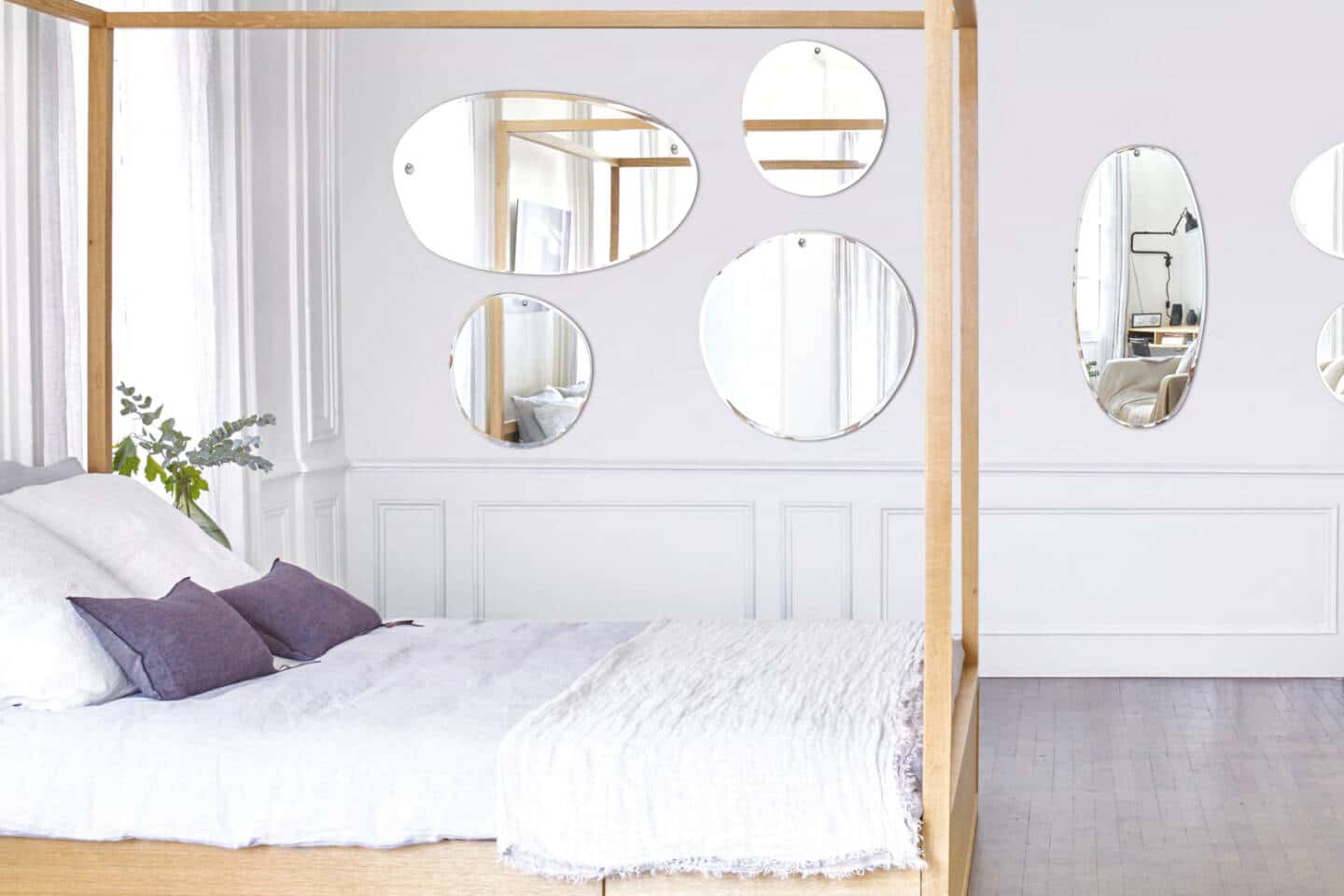 Les miroirs artisanaux M Nuance // Hëllø Blogzine blog deco & lifestyle www.hello-hello.fr