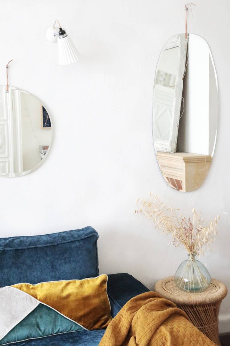 Les miroirs biseautés artisanaux M Nuance // Hëllø Blogzine blog deco & lifestyle www.hello-hello.fr