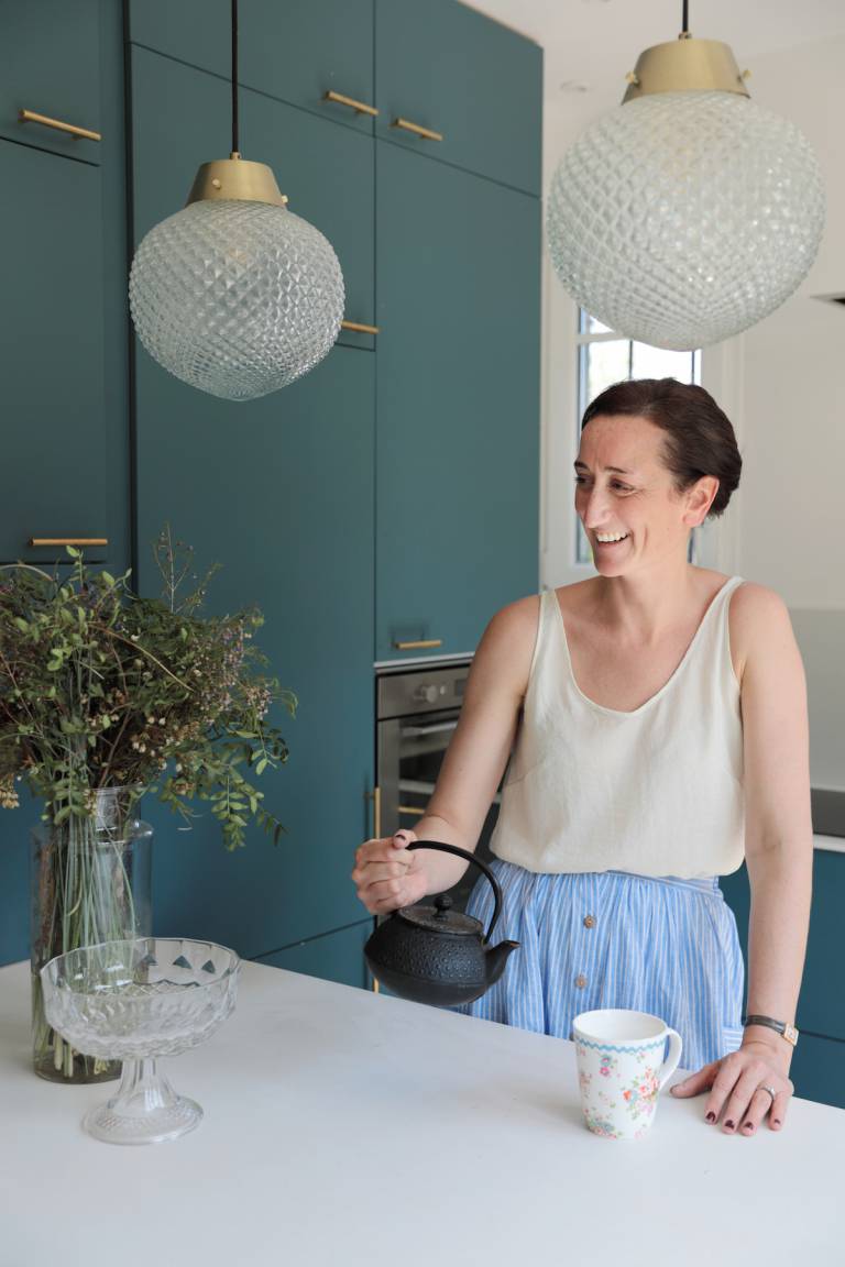 La maison néo art déco de Mylène Kiener, co-directrice de Frangin Frangine // Hëllø Blogzine blog deco & lifestyle www.hello-hello.fr