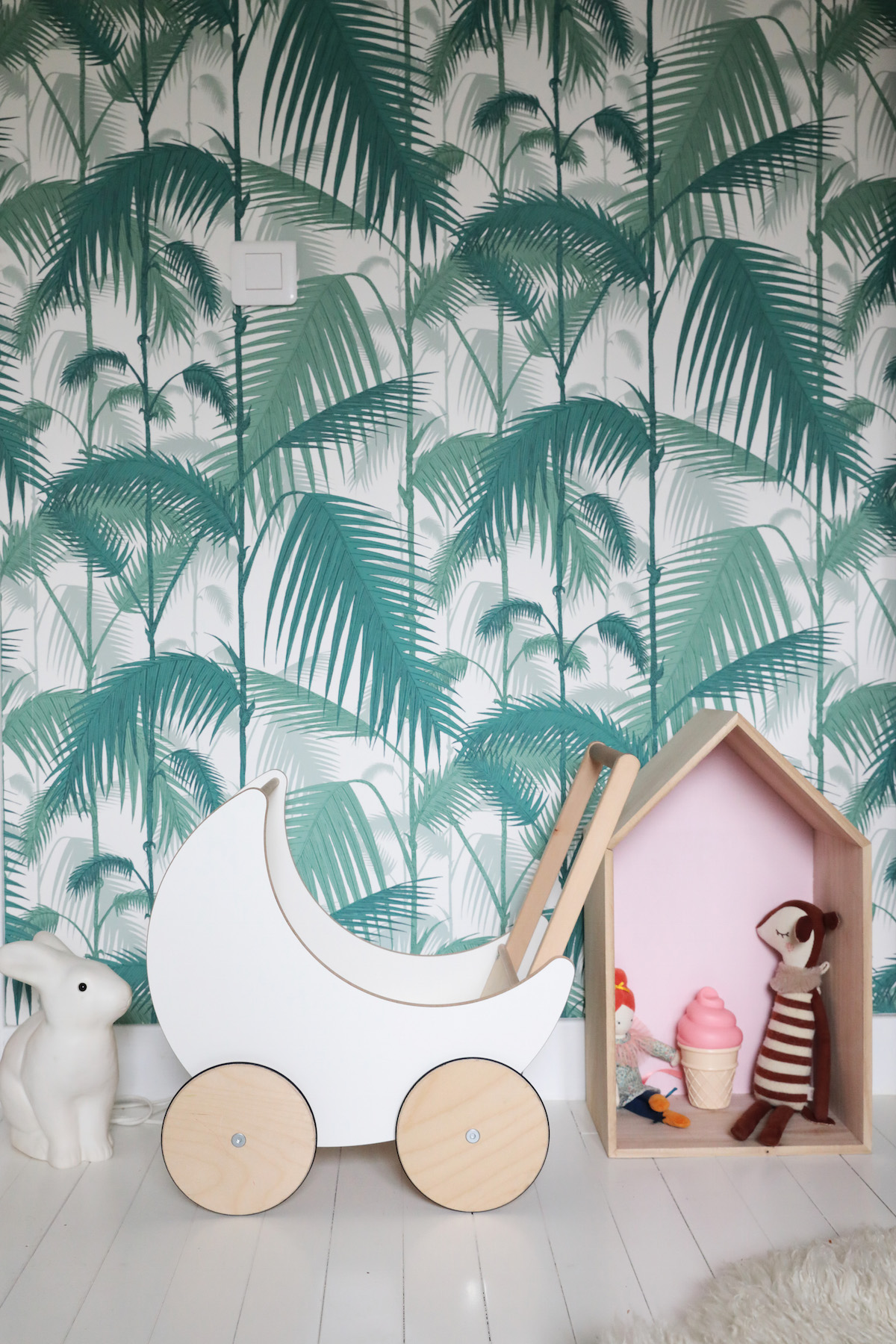 Papier peint tropical // Hëllø Blogzine blog deco & lifestyle www.hello-hello.fr