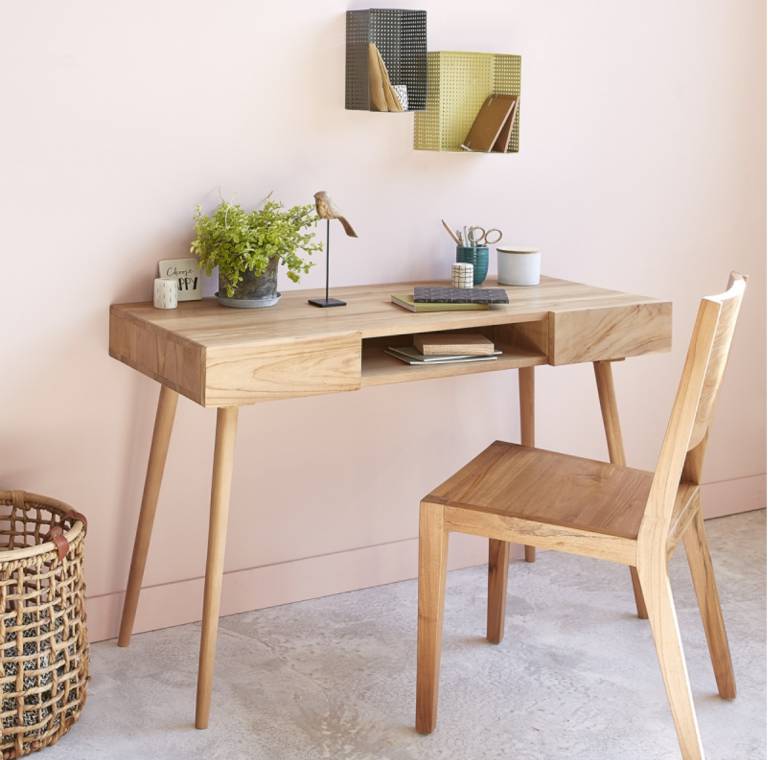 Petit bureau compact // Hëllø Blogzine blog deco & lifestyle www.hello-hello.fr