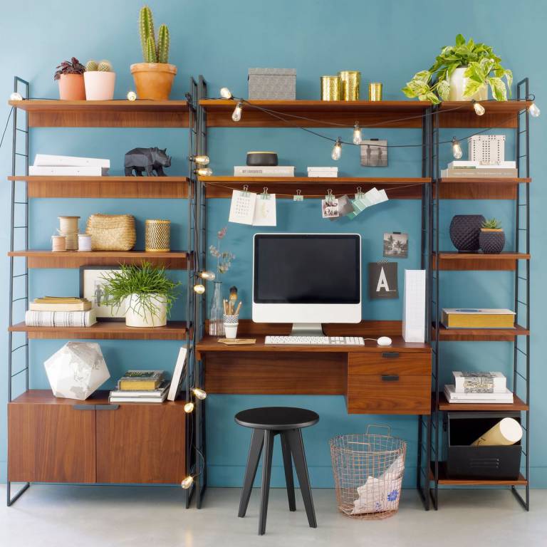 Petit bureau compact // Hëllø Blogzine blog deco & lifestyle www.hello-hello.fr