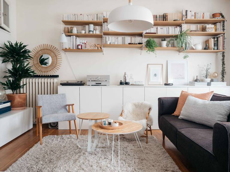 L'appartement scandinave et poétique de Nathalie du blog Thalieandco // Hëllø Blogzine blog deco & lifestyle www.hello-hello.fr