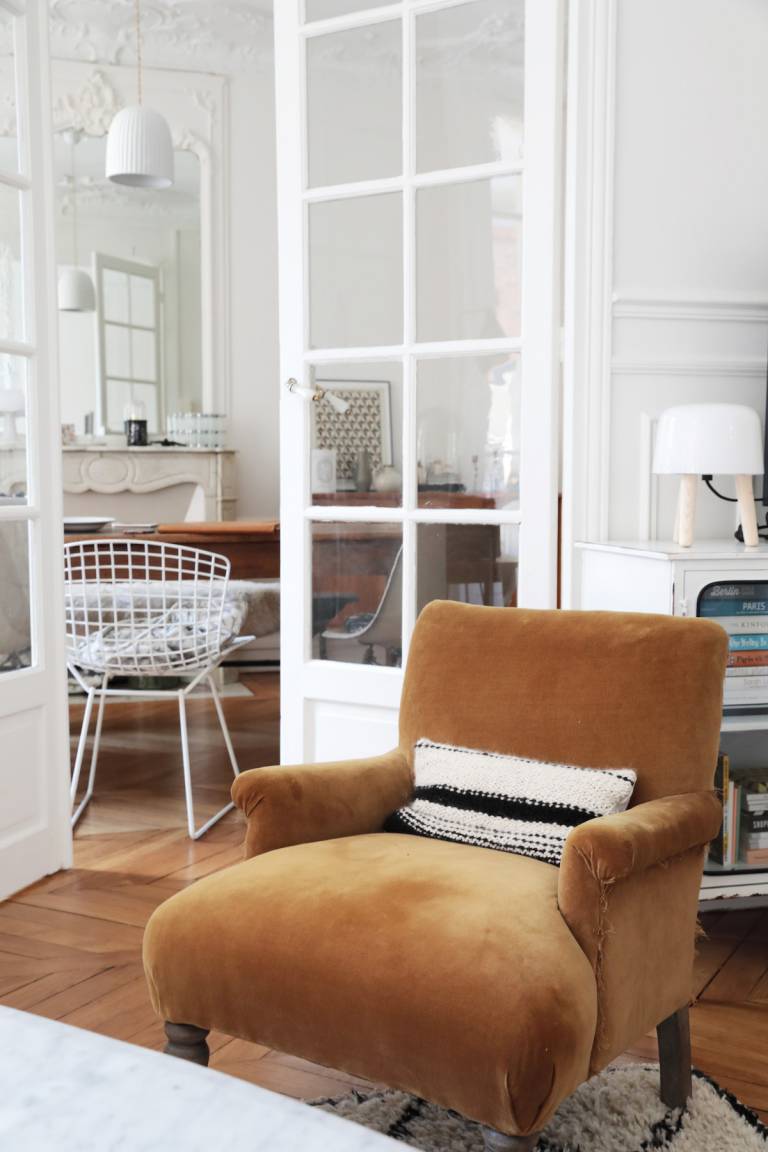L'appartement haussmannien de Virginie, du blog Mes Petites Paillettes // Hëllø Blogzine blog deco & lifestyle www.hello-hello.fr