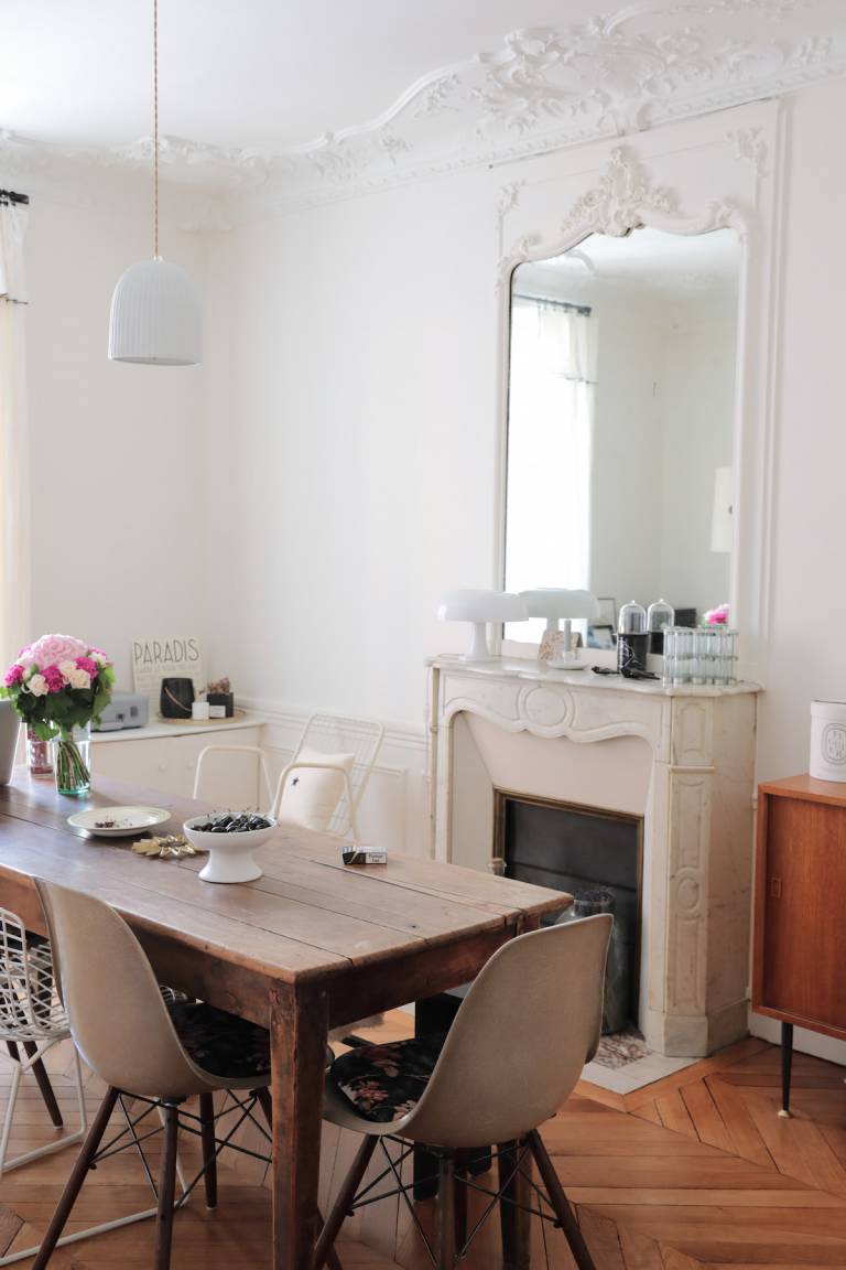 L'appartement haussmannien de Virginie, du blog Mes Petites Paillettes // Hëllø Blogzine blog deco & lifestyle www.hello-hello.fr