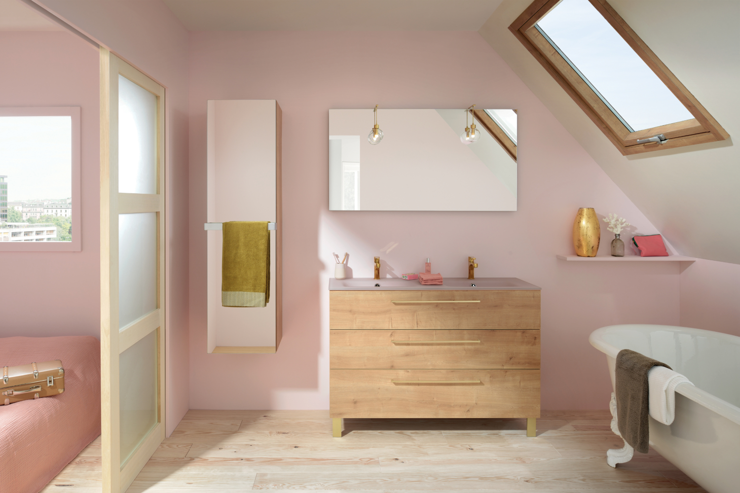 Conseils pour aménager une petite salle de bain // Hellø Blogzine blog deco & lifestyle www.hello-hello.fr